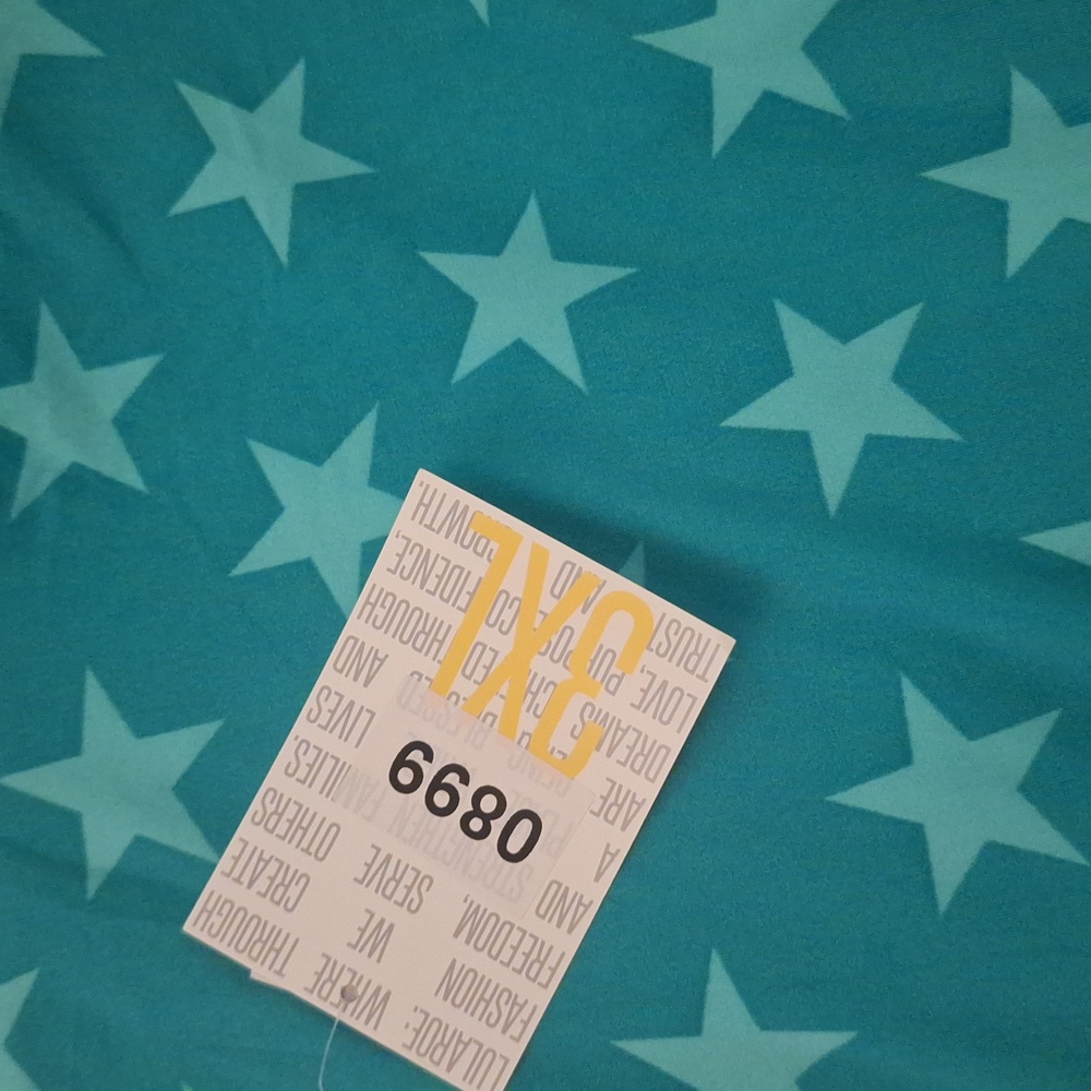 3X Lula Roe star maxi skirt